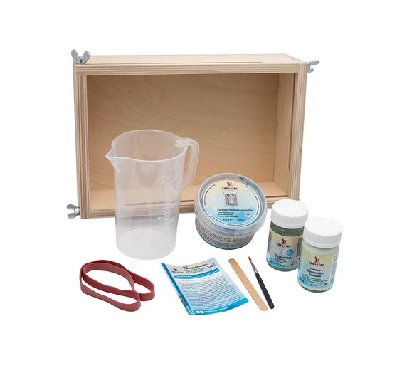 Moud making set "Vario" with casting box