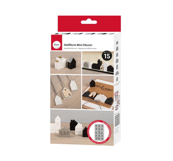 Moule en silicone « Mini-maisons »