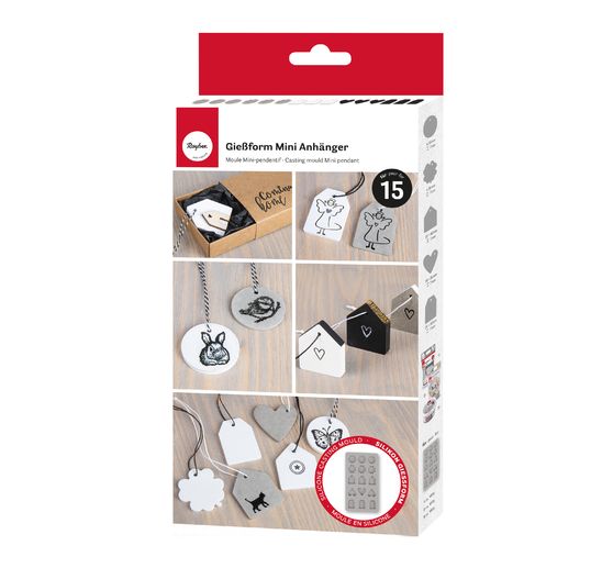 Moule en silicone « Mini-breloques »