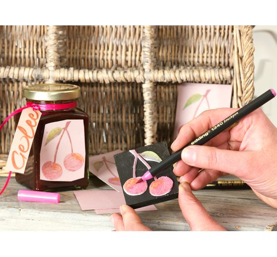 Feutres edding 1340 « Brush Lettering », set de 10