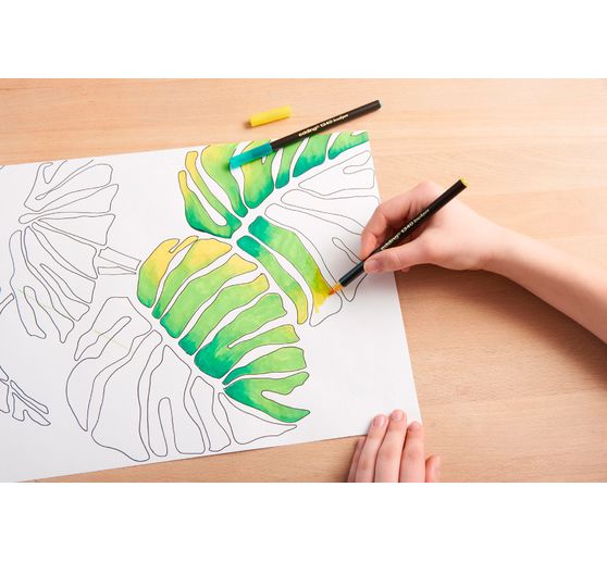 Feutres edding 1340 « Brush Lettering », set de 10