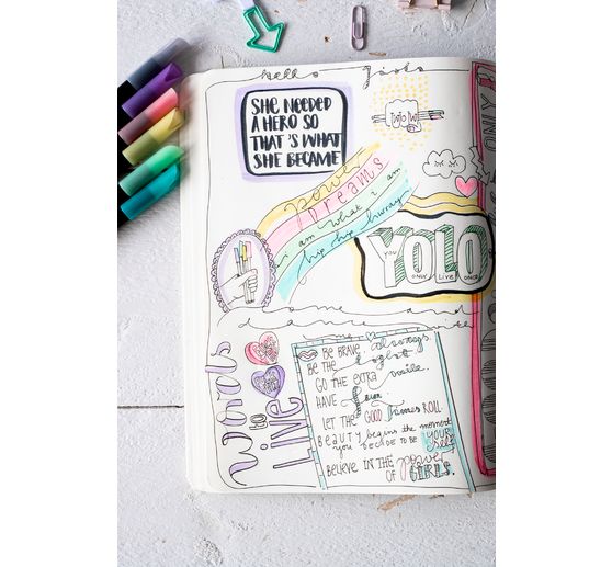 edding 1200 Bibi & Tina COLOR PEN pastel