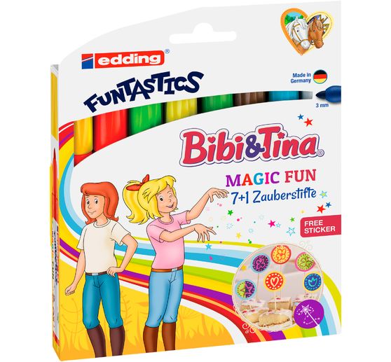 edding 13 FUNTASTICs MAGIC FUN « Bibi & Tina »