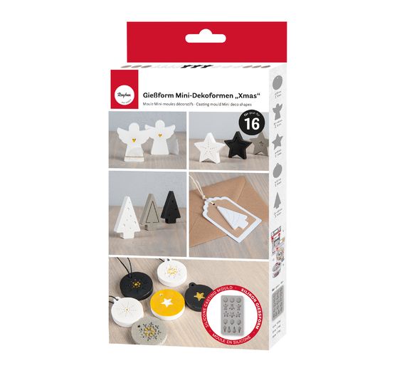 Moule en silicone « Mini-formes déco X-Mas »