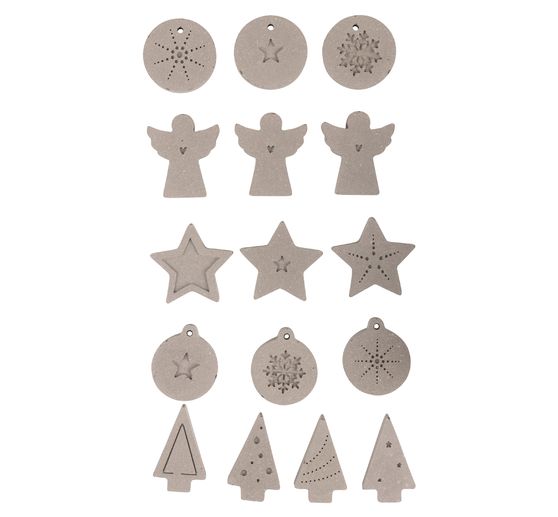Moule en silicone « Mini-formes déco X-Mas »