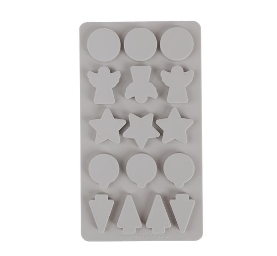 Moule en silicone « Mini-formes déco X-Mas »