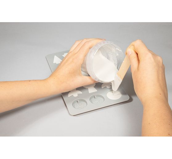 Moule en silicone « Mini-formes déco X-Mas »