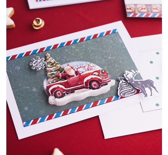 3D Punched sheet book "Christmas Baubles"