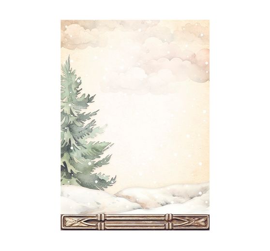 Motif straw silk backgrounds "Gear up for Christmas"