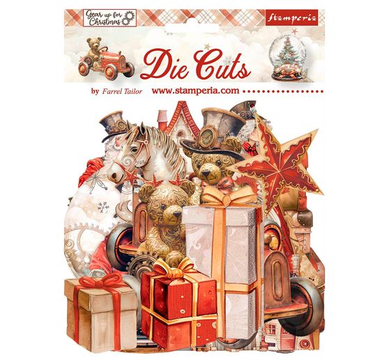 Punching motifs "Gear up for Christmas"