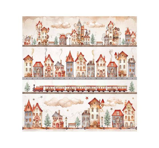 Fabric packages "Gear up for Christmas"