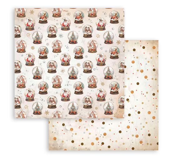 Scrapbook block "Gear up for Christmas Backgrounds"