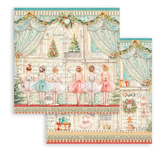 Bloc de papier scrapbooking « The Nutcracker »