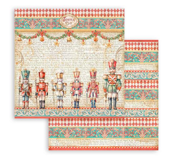Bloc de papier scrapbooking « The Nutcracker »