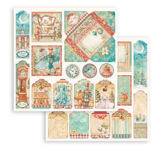 Bloc de papier scrapbooking « The Nutcracker »
