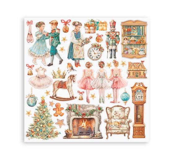 Bloc de papier scrapbooking « The Nutcracker »