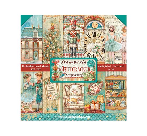 Bloc de papier scrapbooking « The Nutcracker »