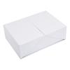 Boîte double ouverture VBS, carton, Blanc