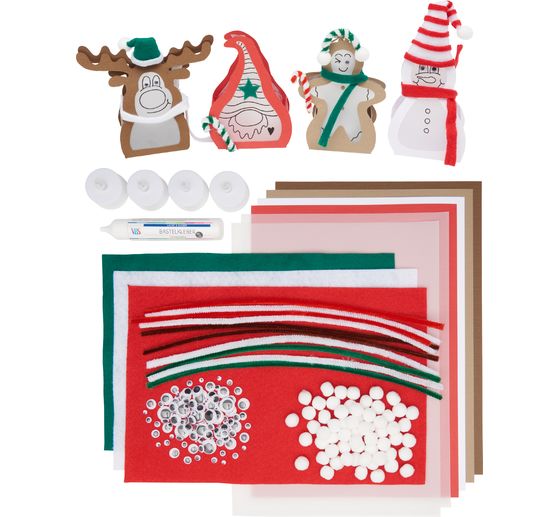Kit créatif VBS « Figurines en papier lumineuses »
