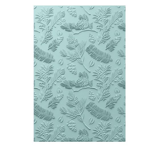 Gabarit d'embossage 3D Sizzix A5 "Pines by 49 and Market"