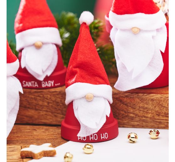 VBS Craft kit "Terracotta pot Christmas gnome"