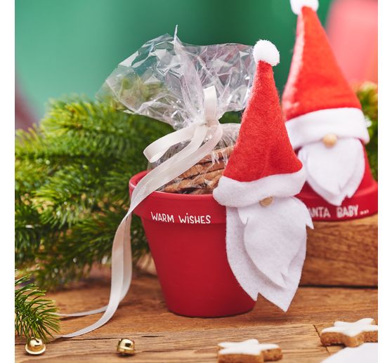 VBS Craft kit "Terracotta pot Christmas gnome"