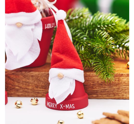 VBS Craft kit "Terracotta pot Christmas gnome"