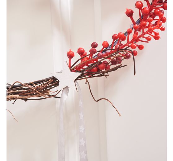 Pièces à disperser VBS « Sapin & étoile », 24 pc.
