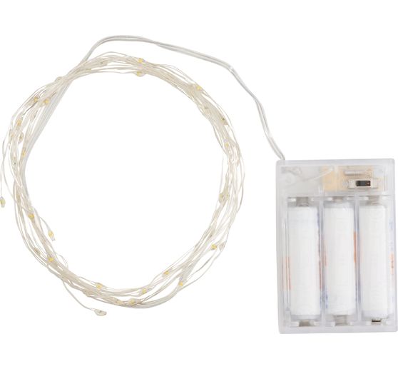Guirlande lumineuse micro-LED, 5 brins, avec minuterie