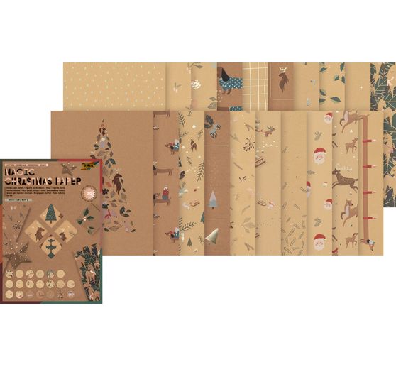 Motif block "Kraft paper Xmas"