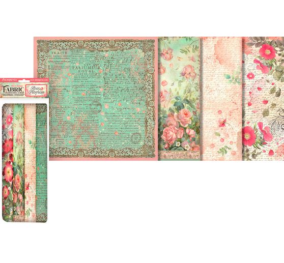 Assortiment de tissus « Rose Parfum »