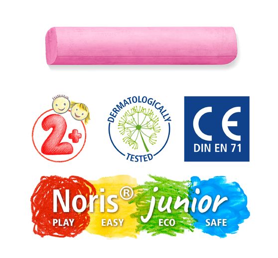 Craies de trottoir Staedtler Noris Junior
