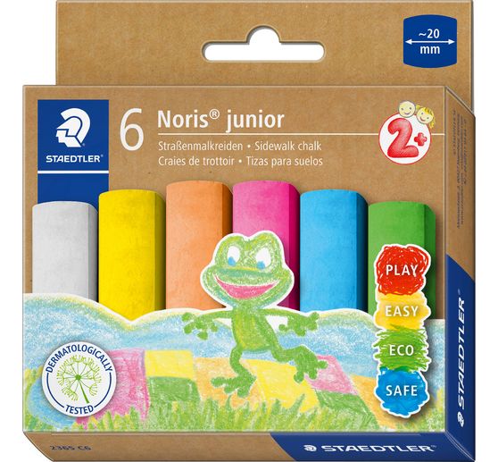Craies de trottoir Staedtler Noris Junior