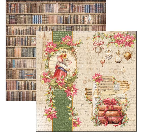 Scrapbook paper "Nutcracker"