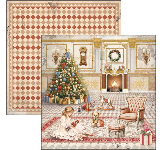 Scrapbook paper "Nutcracker"