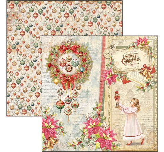 Scrapbook paper "Nutcracker"