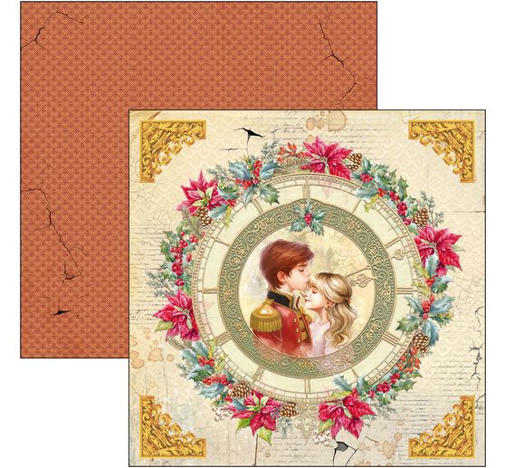 Scrapbook paper "Nutcracker"