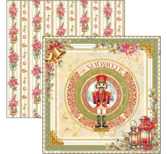 Scrapbook paper "Nutcracker"