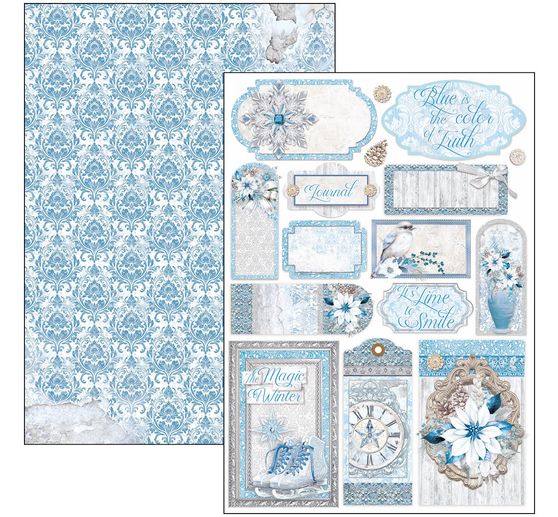 Assortiments de papiers "Elegance of Blue"