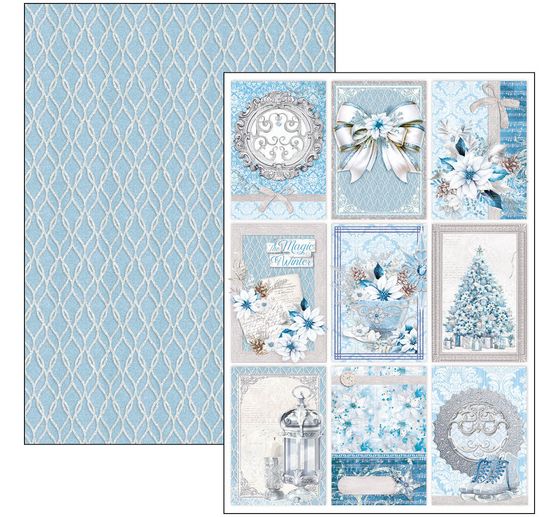 Assortiments de papiers "Elegance of Blue"