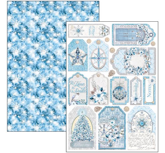 Assortiments de papiers "Elegance of Blue"