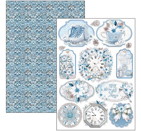 Assortiments de papiers "Elegance of Blue"