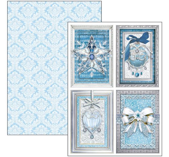 Assortiments de papiers "Elegance of Blue"