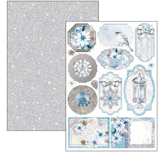 Assortiments de papiers "Elegance of Blue"