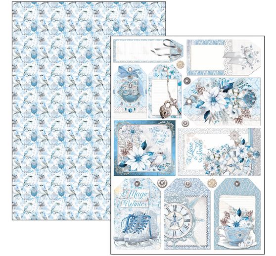 Assortiments de papiers "Elegance of Blue"