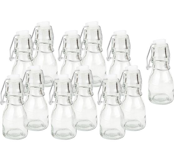 VBS Swing top bottles "50 ml", 12 pieces