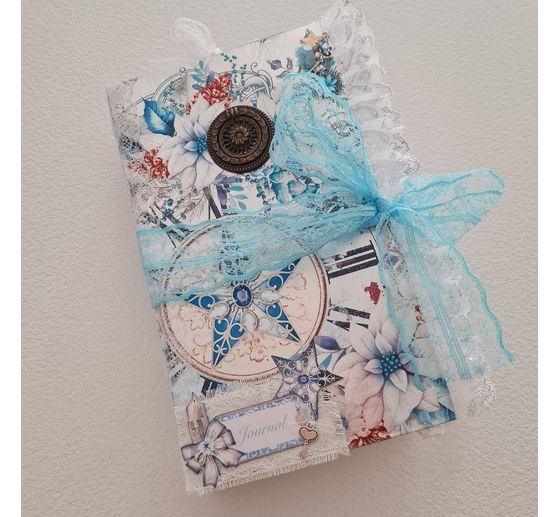 Papier de scrapbooking "Elegance of Blue"