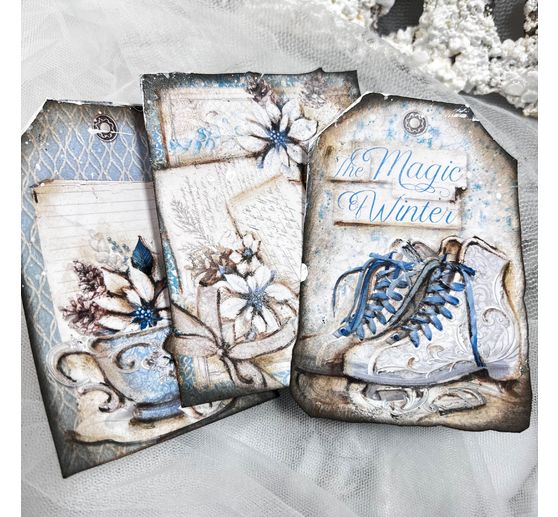 Assortiments de papiers "Elegance of Blue"