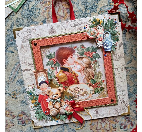 Scrapbook paper "Nutcracker"