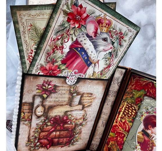 Scrapbook paper "Nutcracker"